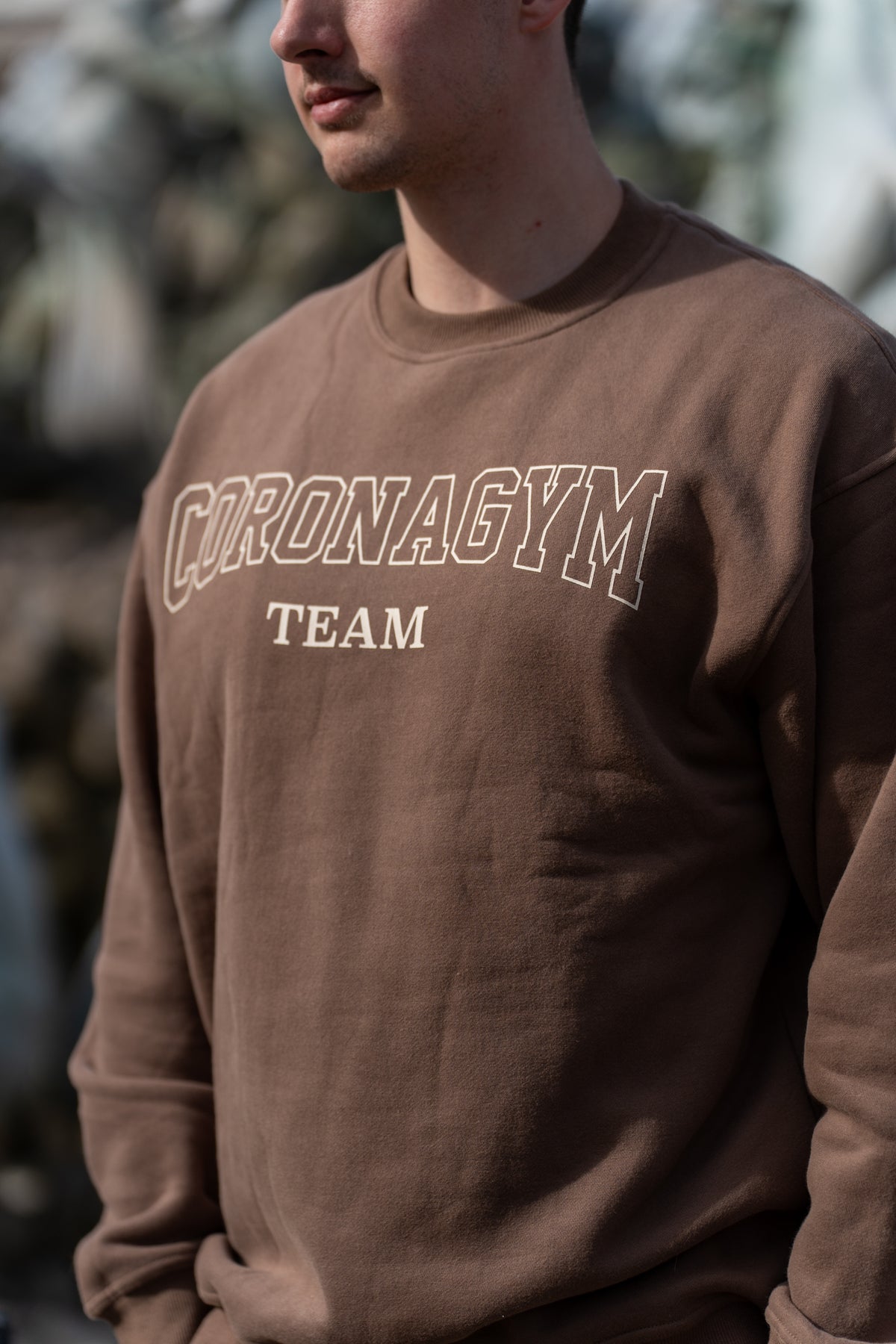 University Sweatshirt - Marron