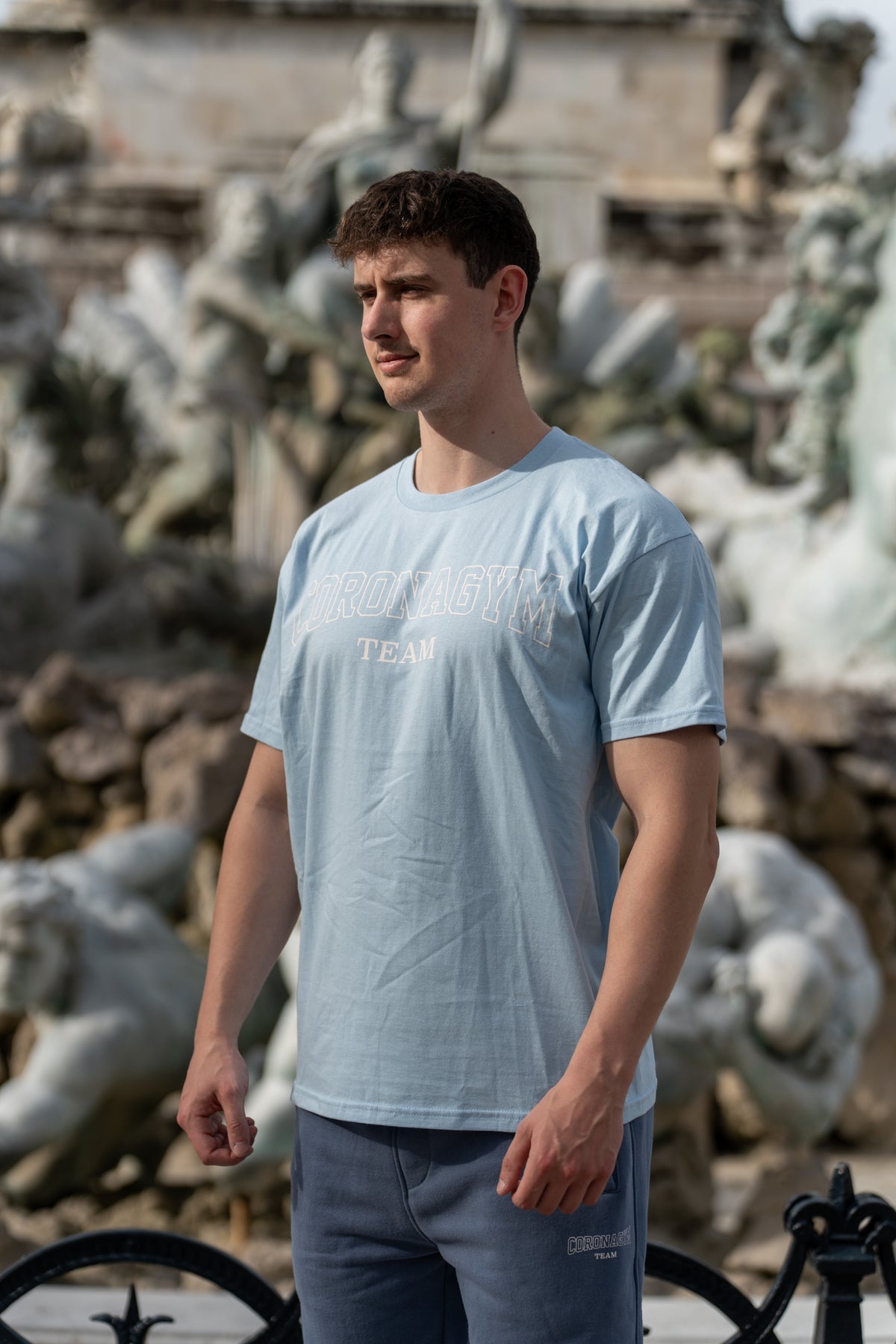 University Classique T-Shirt - Bleu Clair